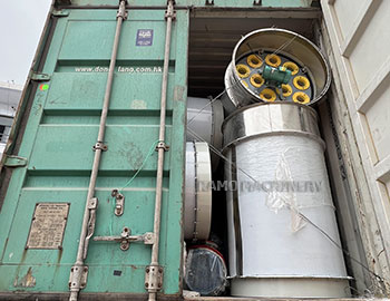 Screw conveyors and dust collectors sent to Southeast Asia