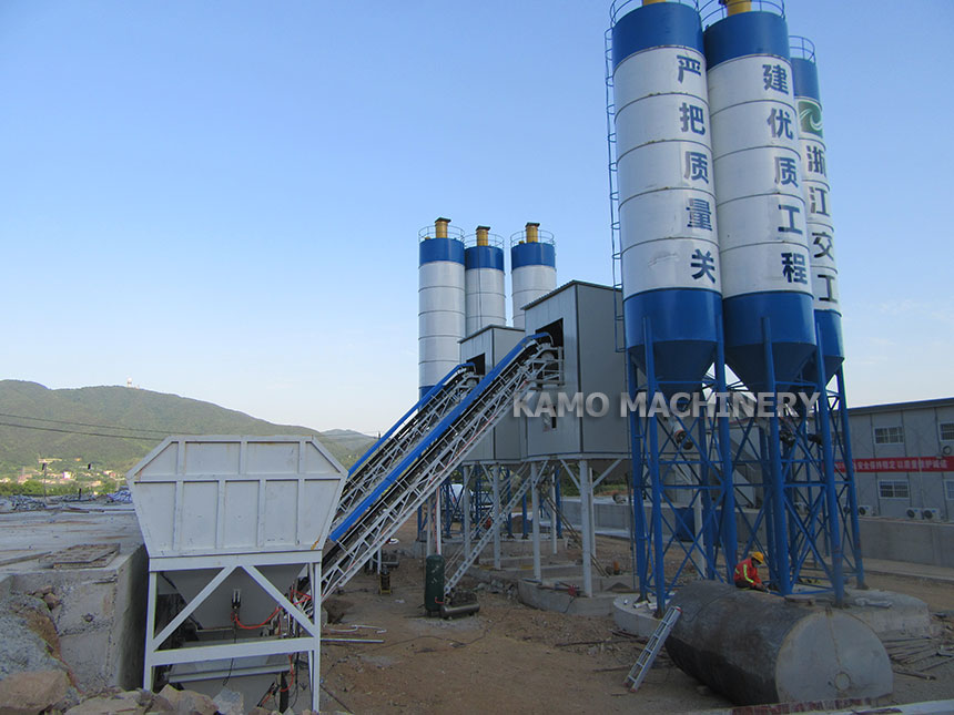 Trạm trộn bê tông HZS60