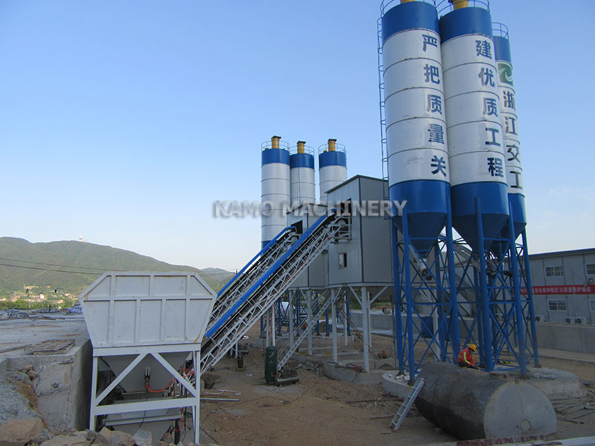 Trạm trộn bê tông HZS60
